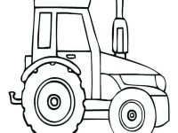 200x150 How To Draw An Easy Tractor Step - Tractor Drawing Easy