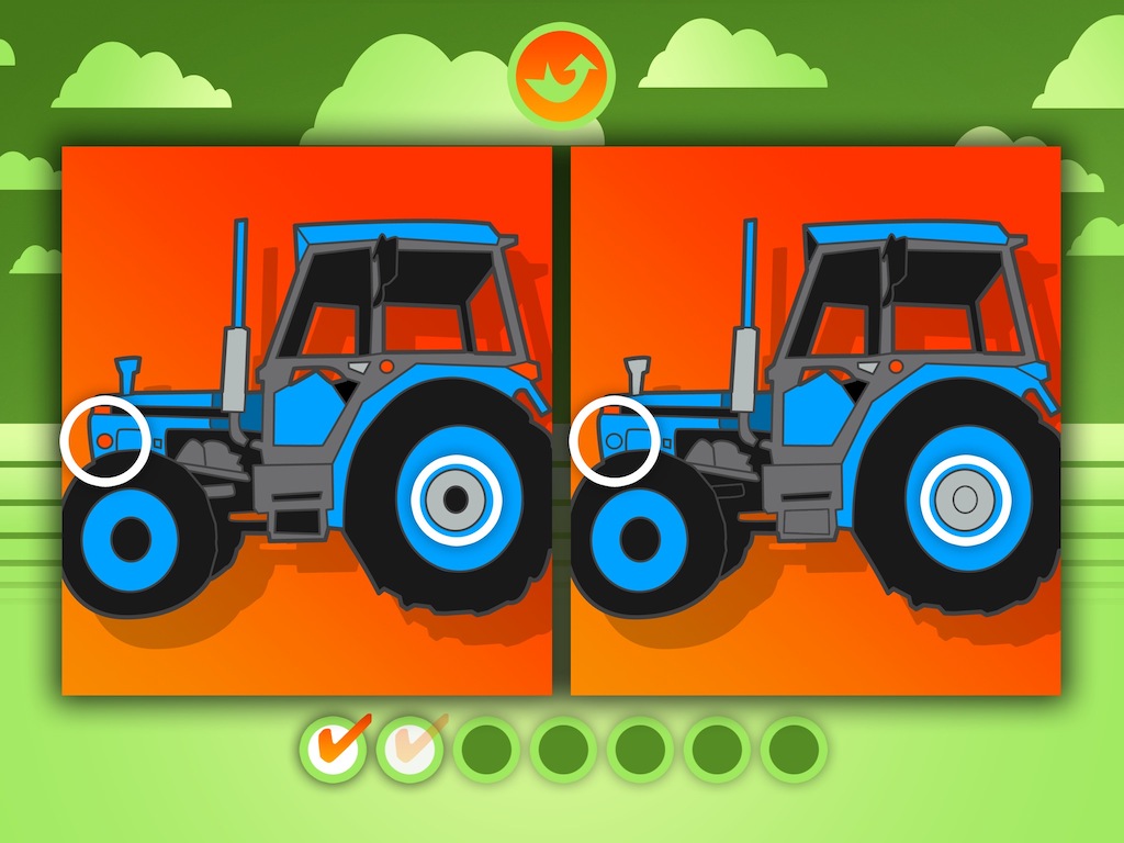1024x768 Farm Tractor Activities For Kids - Tractor Drawing For Kid