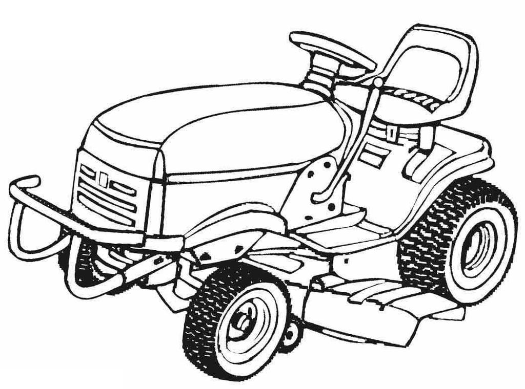 1024x760 John Deere Tractor Coloring Pages Kids Coolbkids Worksheet - Tract...