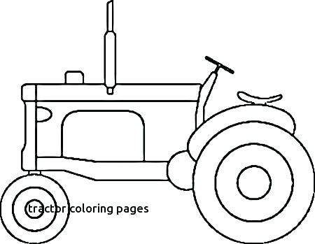 450x349 john deere tractor coloring - Tractor Line Drawing