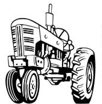 339x345 need a good line drawing of a farmall - Tractor Line Drawing