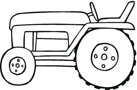 480x316 semi trailer coloring pages semi truck trailer coloring pages - Tractor Line Drawing