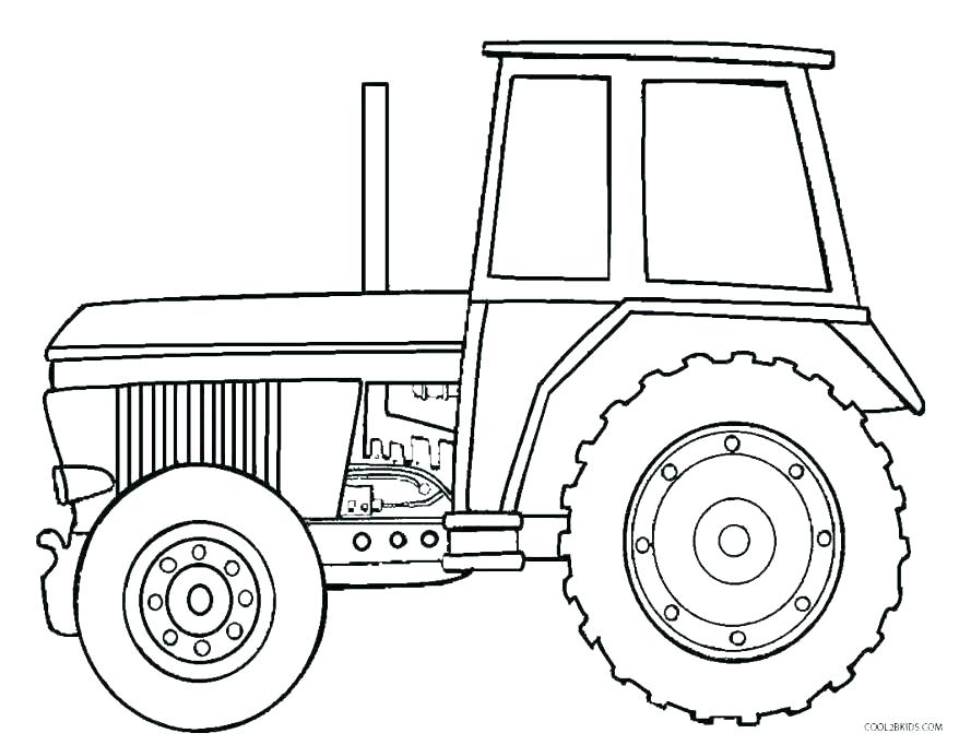 878x682 Wooloo Org Art Of The Tractor Coloring Book Line Drawing Contest - Tractor Line Drawing