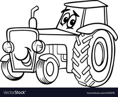 235x193 Step - Tractor Line Drawing