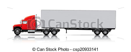 450x181 Photos Semi Tractor Trailer Drawings - Tractor Trailer Drawing