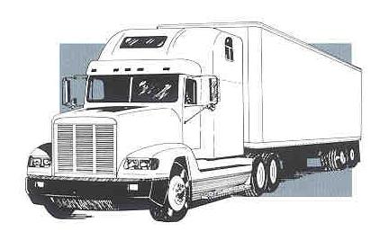 422x257 Distracted While Driving A Tractor Trailer St Louis Personal - Tractor Trailer Drawing