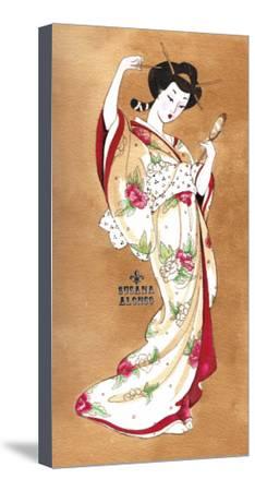 234x450 traditional geisha stretched canvas print - Traditional Geisha Drawing