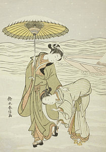 209x300 Japanese Umbrella Drawings Fine Art America - Traditional Japanese Drawings