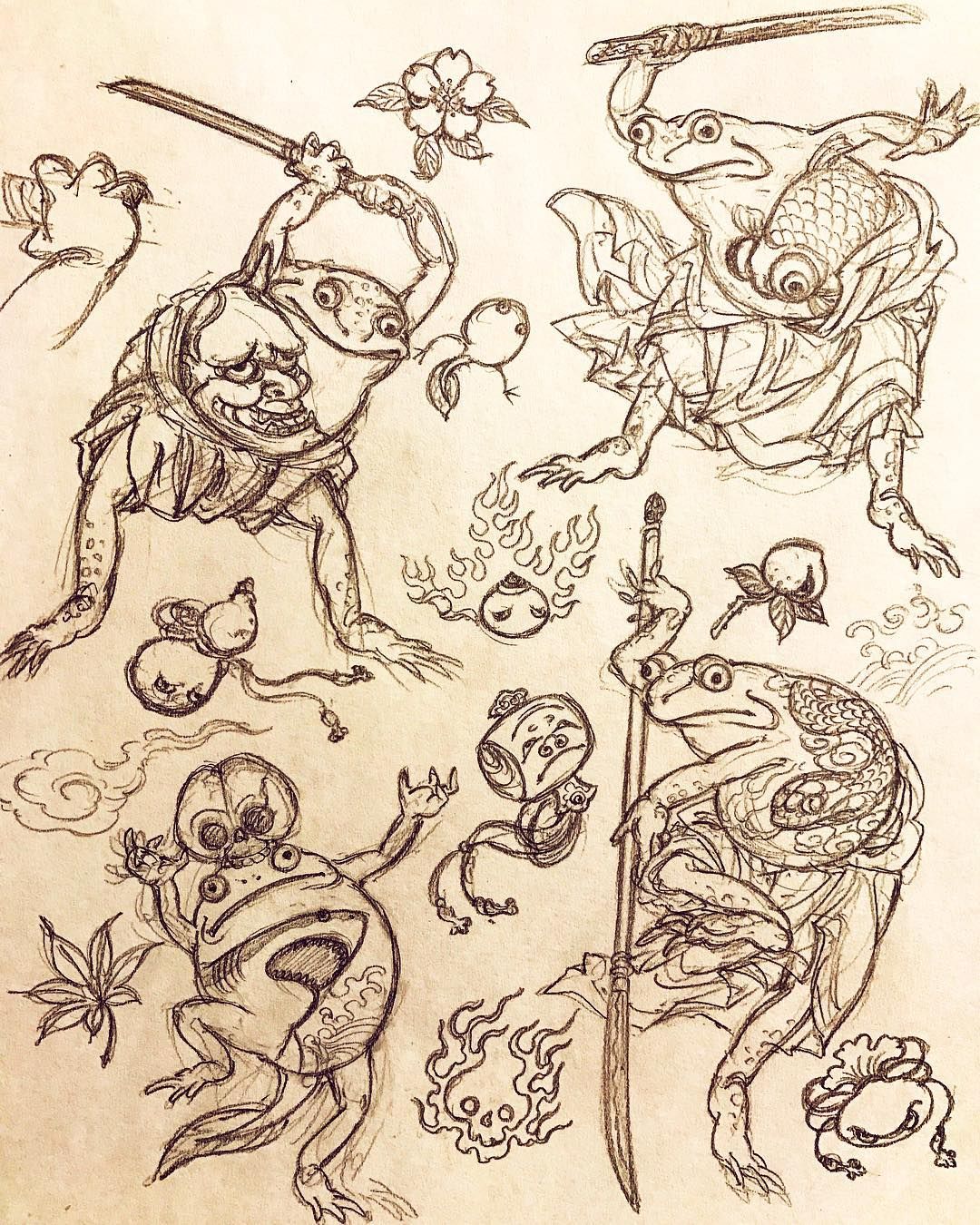 1080x1350 Tat - Traditional Japanese Drawings