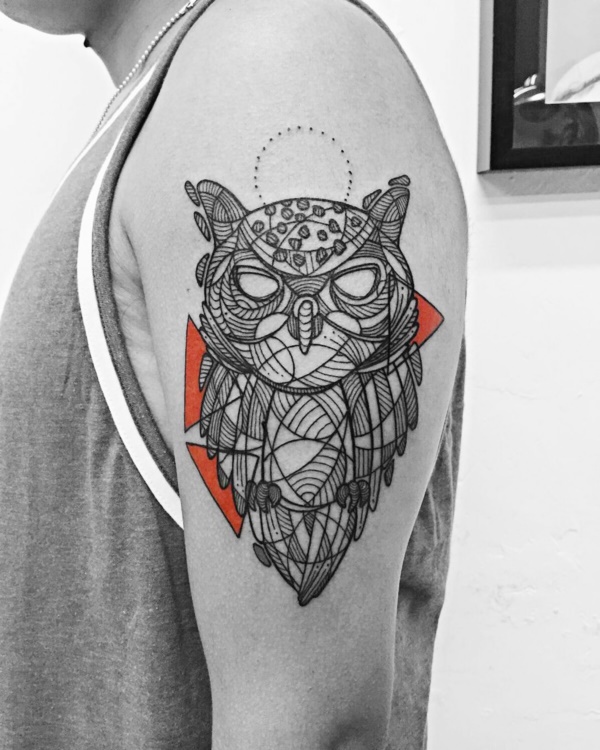 600x750 cute and traditional owl tattoo designs with their meanings - Traditional Owl Drawing