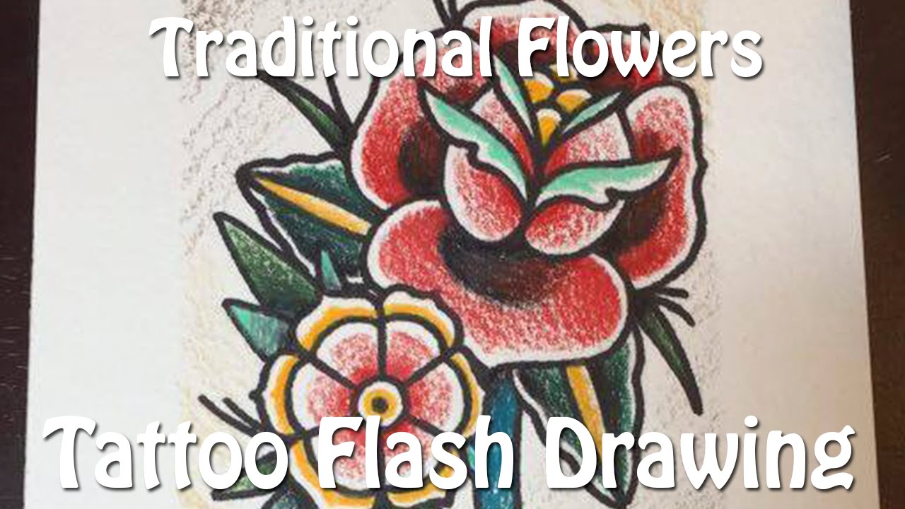 1280x720 Traditional Rose - Traditional Rose Drawing