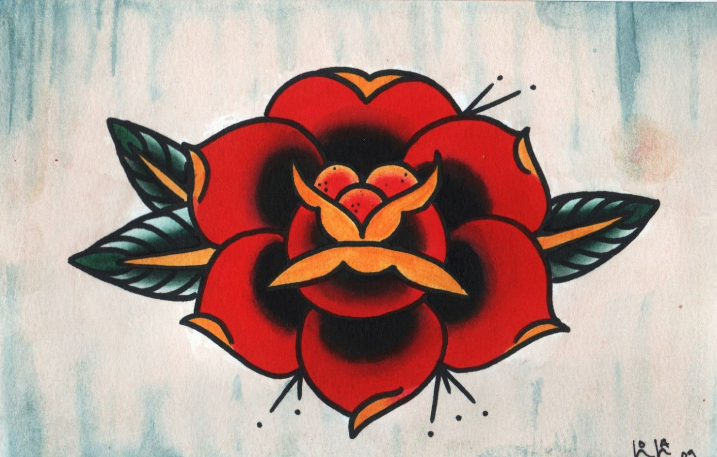 Traditional Rose Drawing at Explore collection of