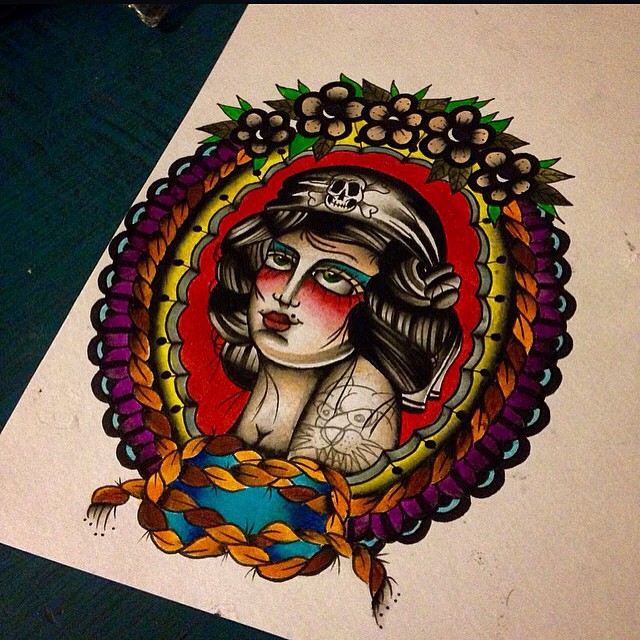 640x640 Old School Tattoos Ideas - Traditional Tattoo Drawings