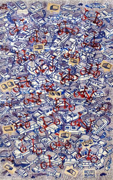 375x599 Traffic Jam Drawing - Traffic Drawing