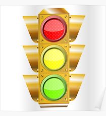 210x230 traffic drawing posters redbubble - Traffic Light Drawing