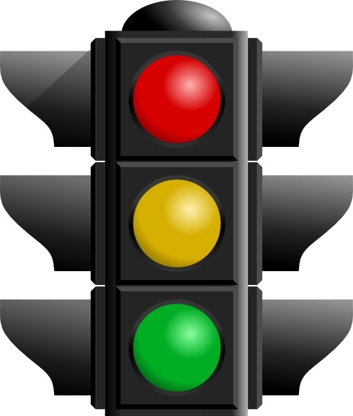 510x600 traffic light clip art free vector in open office drawing - Traffic Light Drawing