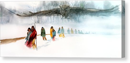 546x266 Trail Of Tears Canvas Prints Fine Art America - Trail Of Tears Drawing