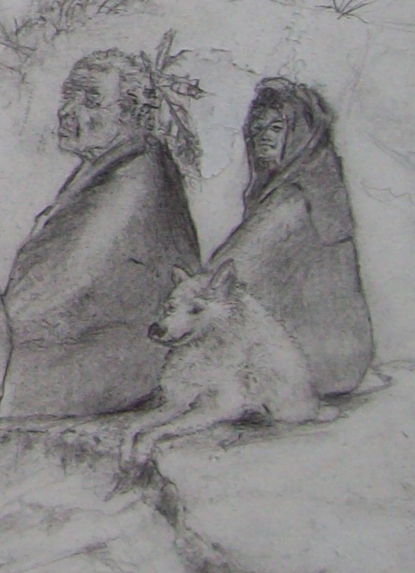 596x823 Trail Of Tears Saga Anguished Spirit Art Center Information - Trail Of Tears Drawing