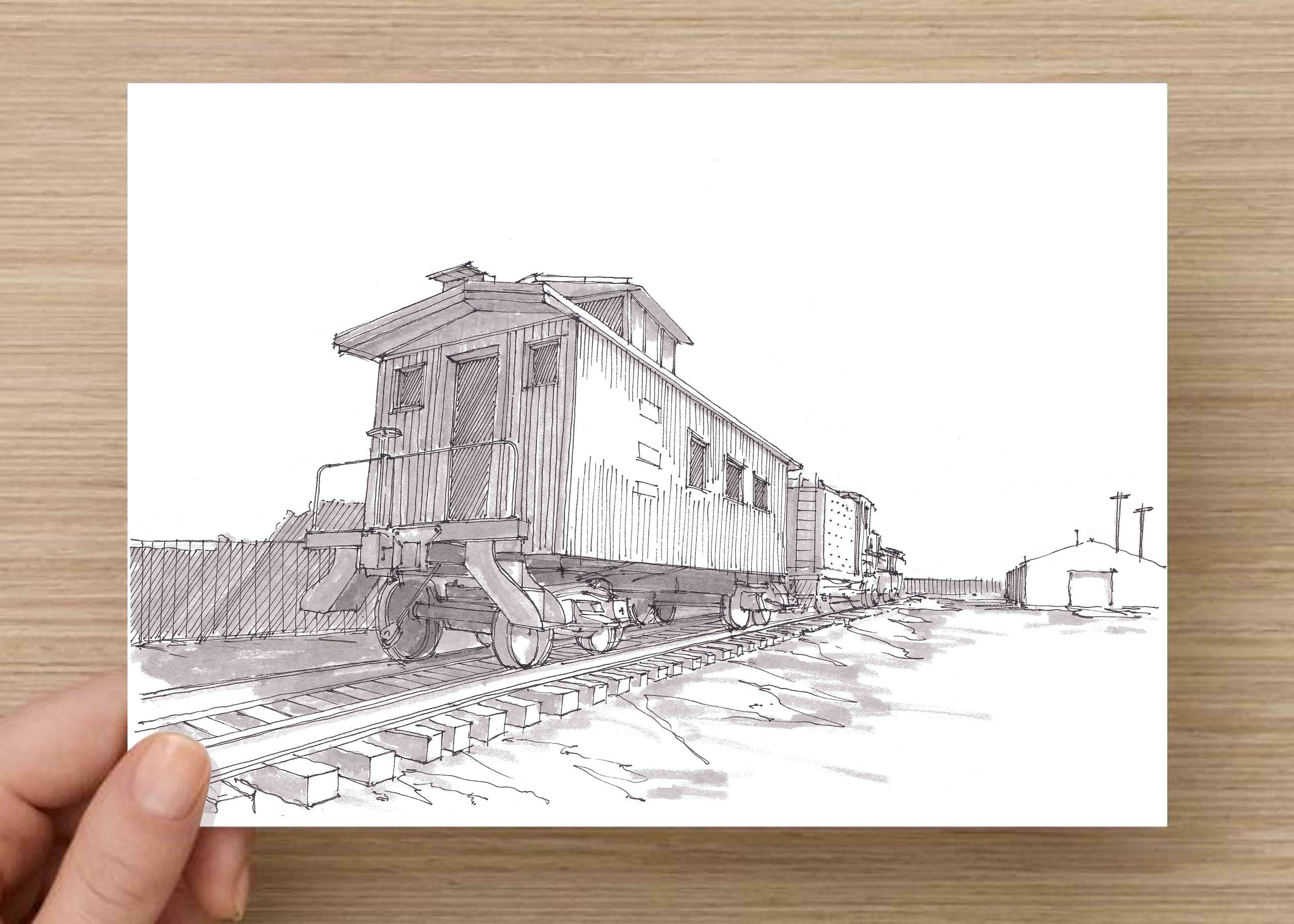 Train Caboose Drawing at Explore collection of Train Caboose Drawing