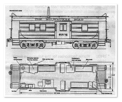 408x339 Mr Caboose Drawings Milwaukee Caboose In Milwaukee Road - Train Caboose Drawing