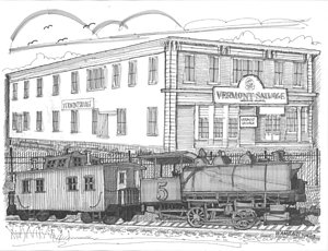 300x230 Caboose Drawings Fine Art America - Train Caboose Drawing