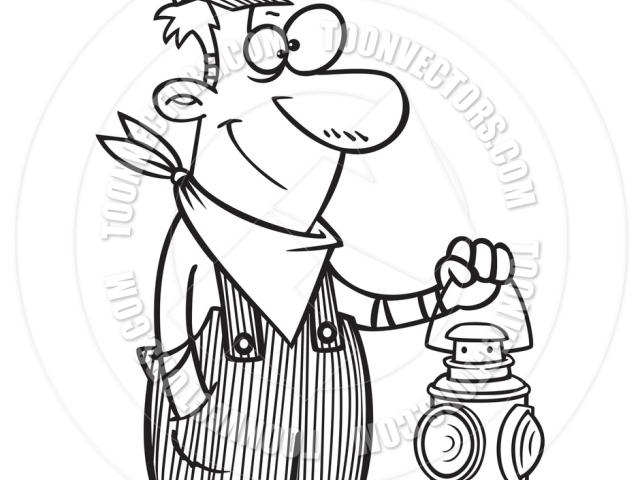 640x480 Train Conductor Clipart - Train Conductor Drawing