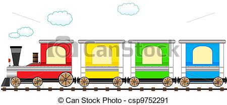 450x209 cartoon cute colorful train in rail cartoon isolated cute train - Train Drawing Cartoon