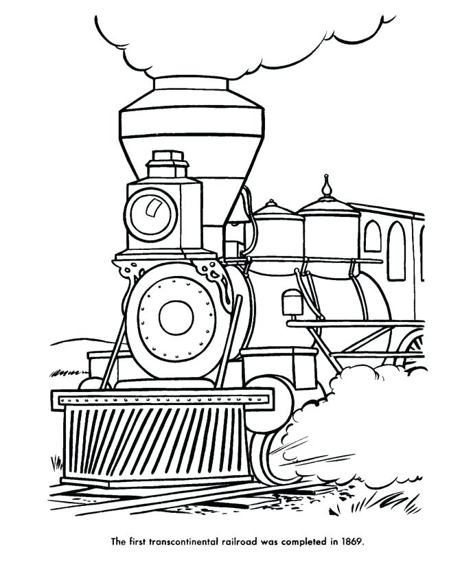 670x820 Surprising Train Engine Coloring - Train Drawing Easy