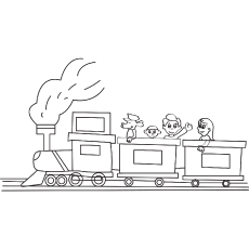 230x230 Top Free Printable Train Coloring Pages Online - Train Drawing Easy