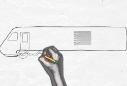 250x170 How To Draw A Train In Easy Way Printable Coloring - Train Drawing Easy
