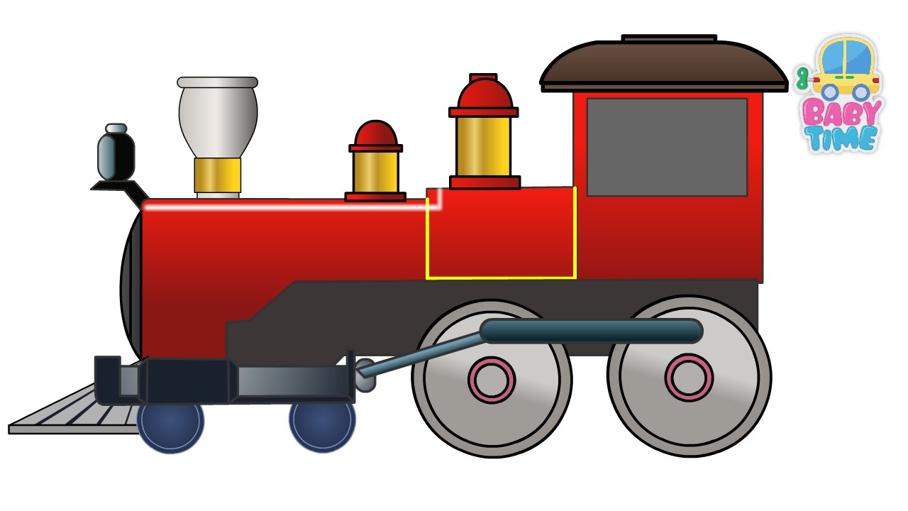 train cartoon ki