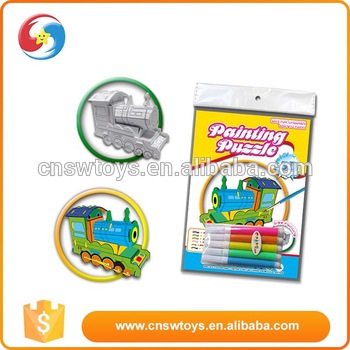350x350 Attractive Train Shapes Kid Painting Toy Drawing Toys For Kids - Train Drawing For Kids