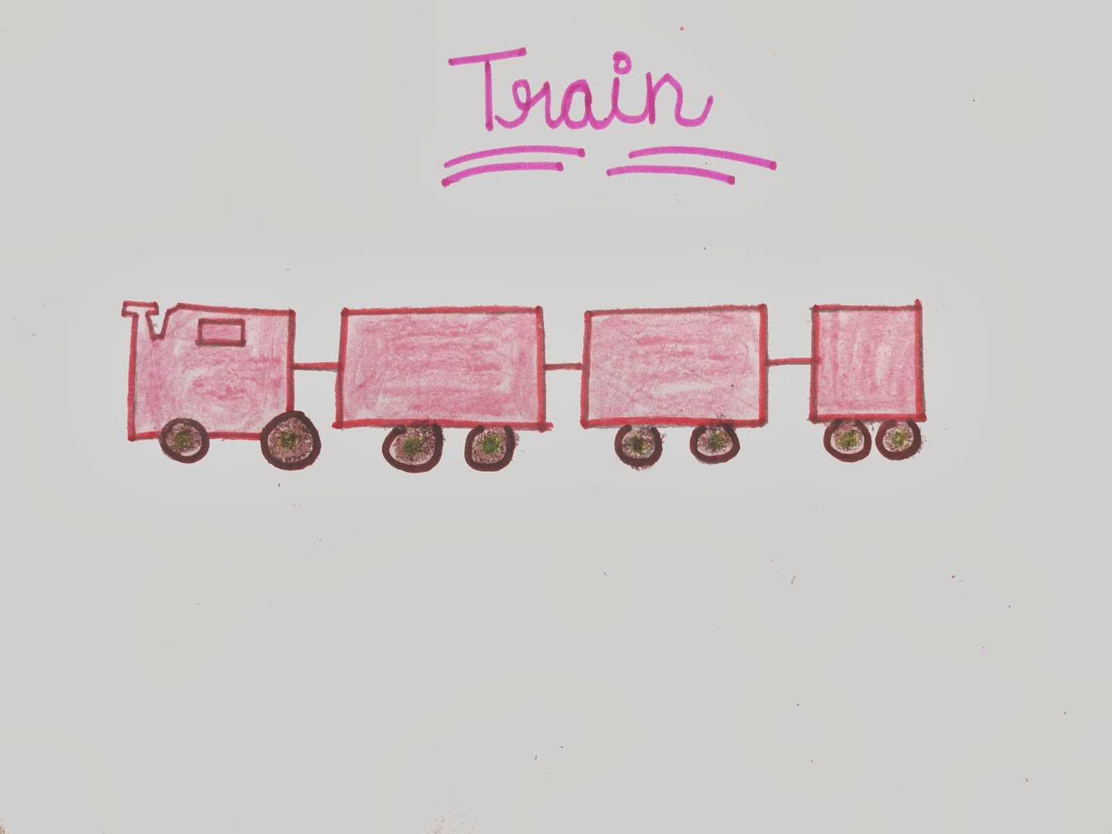 1600x1200 Train Drawing For Kids Virtual Kidspace - Train Drawing For Kids