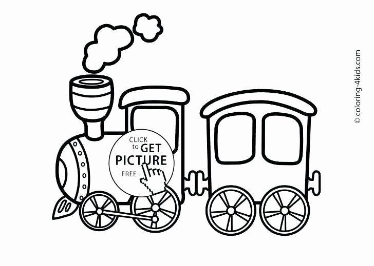 728x519 Transportation Coloring Pages Airplane Unique Train Drawing - Train Drawing For Kids