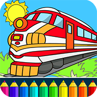 192x192 Train Drawing Game For Kids Apk Download - Train Drawing Games