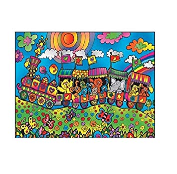 355x350 Colorvelvet X Cm Train Drawing Colouring System - Train Drawing Games