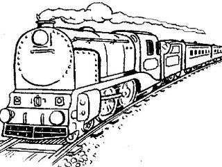 320x240 train outline images train outline drawing - Train Outline Drawing