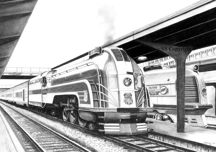 700x492 rail art - Train Rail Drawing