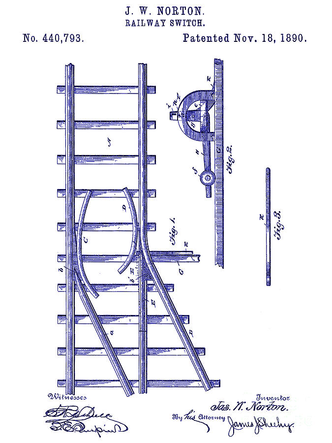 675x900 train track drawings fine art america - Train Rail Drawing