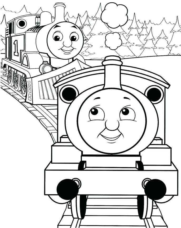 Train Simple Drawing at PaintingValley.com | Explore collection of ...