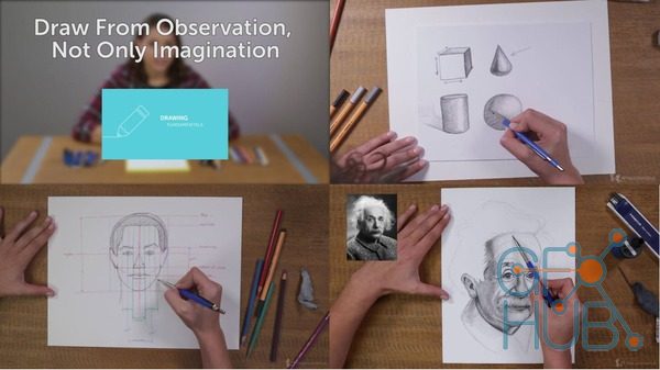 600x337 Train Simple Drawing Fundamentals Shayna Cochefski - Train Simple Drawing