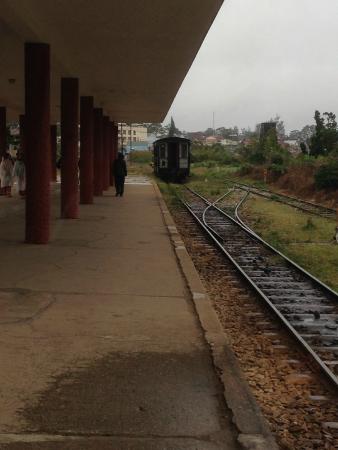 338x450 A Train Drawing Into The Station - Train Station Drawing