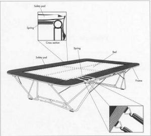 300x271 best rectangle trampolines review on the market of april - Trampoline Drawing