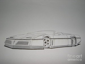 300x225 Trans Am Drawing - Trans Am Drawing