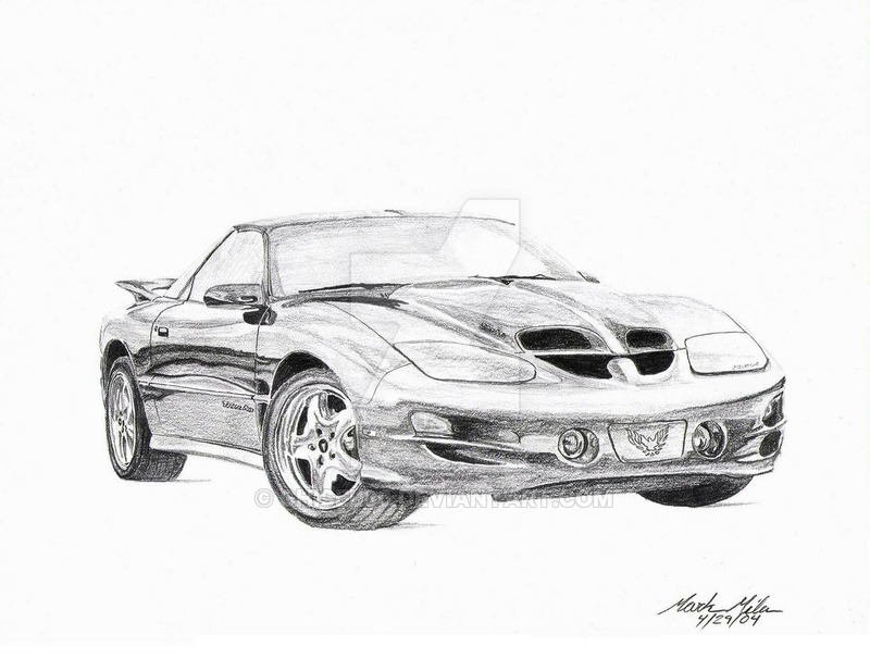 800x617 Trans Am - Trans Am Drawing