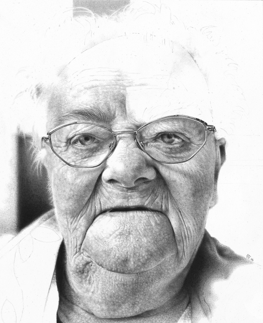 900x1108 Wildly Hyperrealistic Drawings Capture The Transformation - Transformation Drawings