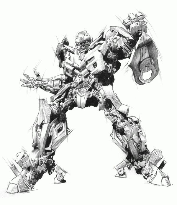 600x695 Art, My Art Work Transformers Drawing - Transformers 4 Drawing