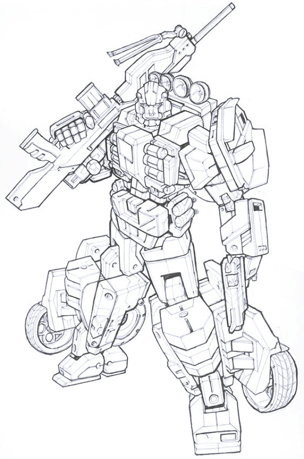 600x906 Cool Transformers Drawings For Instant Inspiration - Transformers 4 Drawing