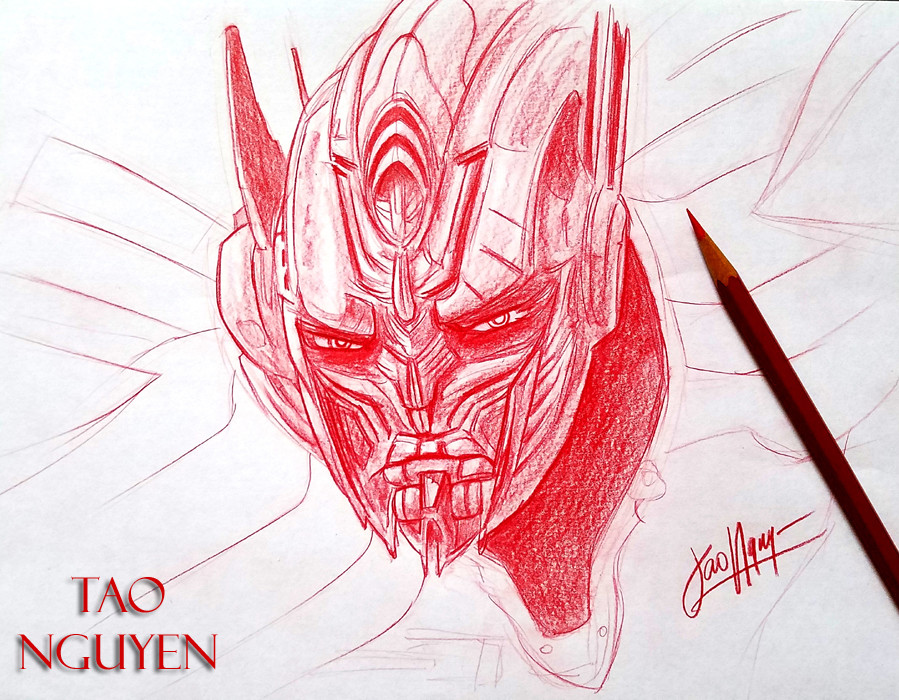 899x700 Artstation - Transformers 4 Drawing