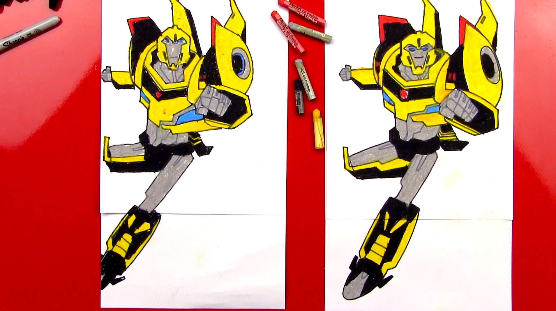1909x1068 How To Draw Bumblebee Transformer - Transformers Cartoon Drawing